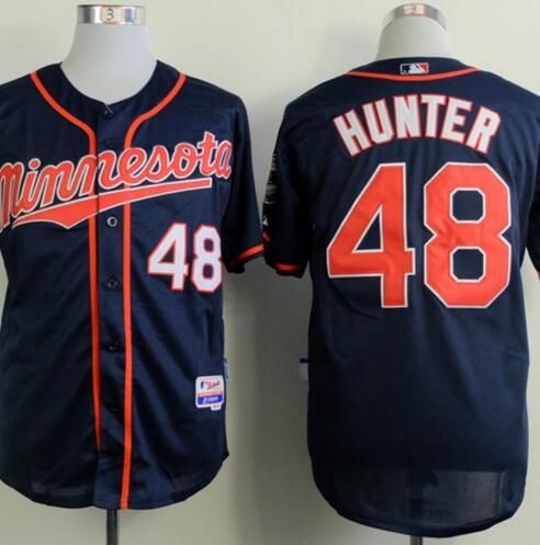 torii hunter jersey twins minnesota baseball cream base grey cool larger shipping