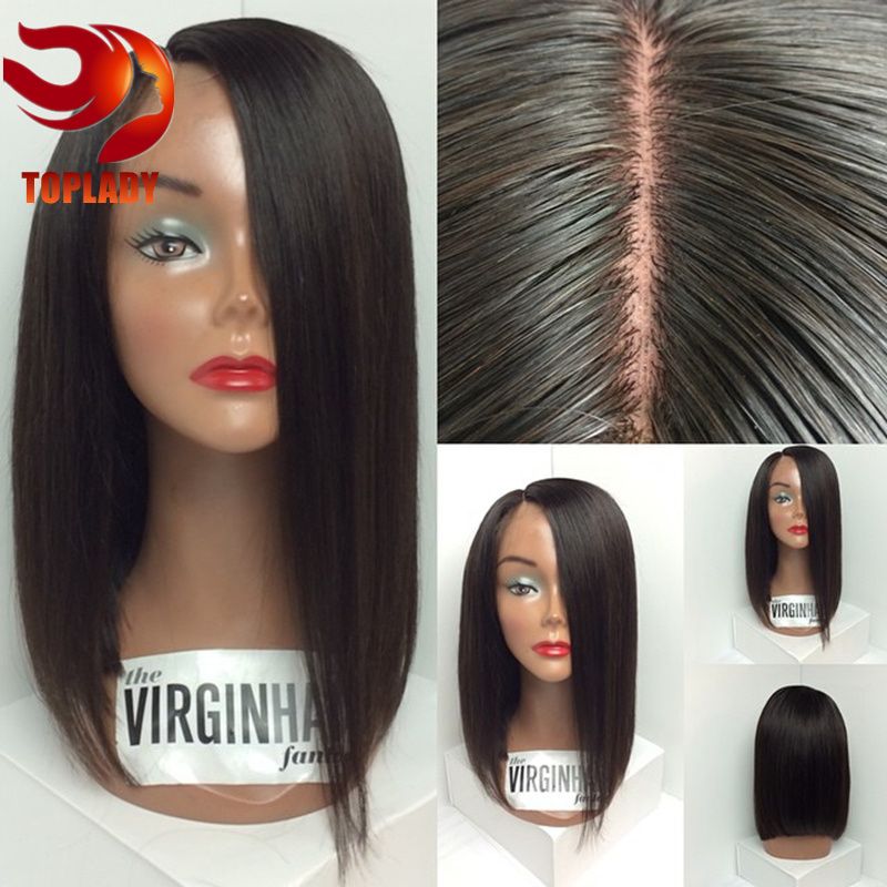 Glueless Full Lace Wigs With Baby Hair Human Hair Wigs For Black Women