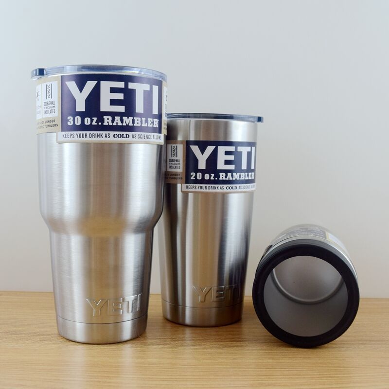Yeti Mug Beer Cups Large Capacity 30oz 20oz 12oz Rambler Tumbler