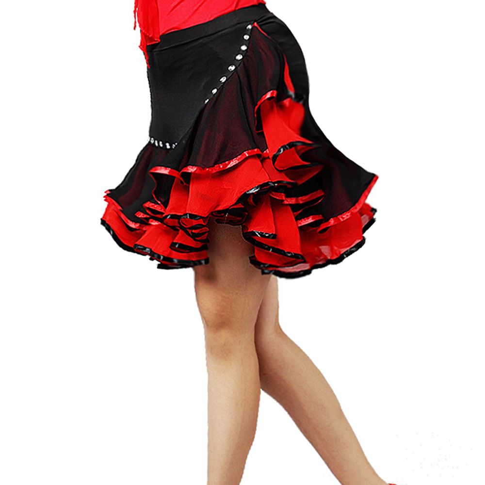 2017 2016 Women Latin Skirt Tulle Skirts Dresses For Ballroom Dancing