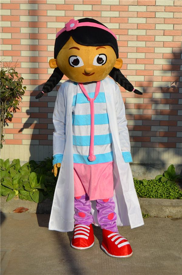 Dottie Mcstuffins Doc Mcstuffins Mascot Costume Adult Size Classic