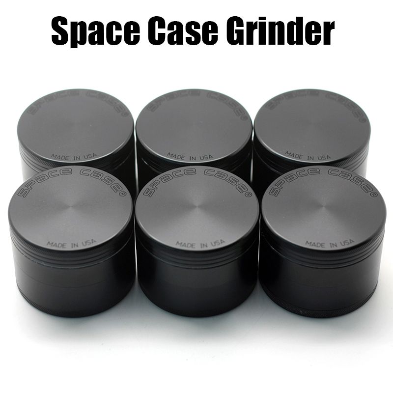 2017 Space Case Grinders 63mm Herb Grinder Tobacco Grinders With