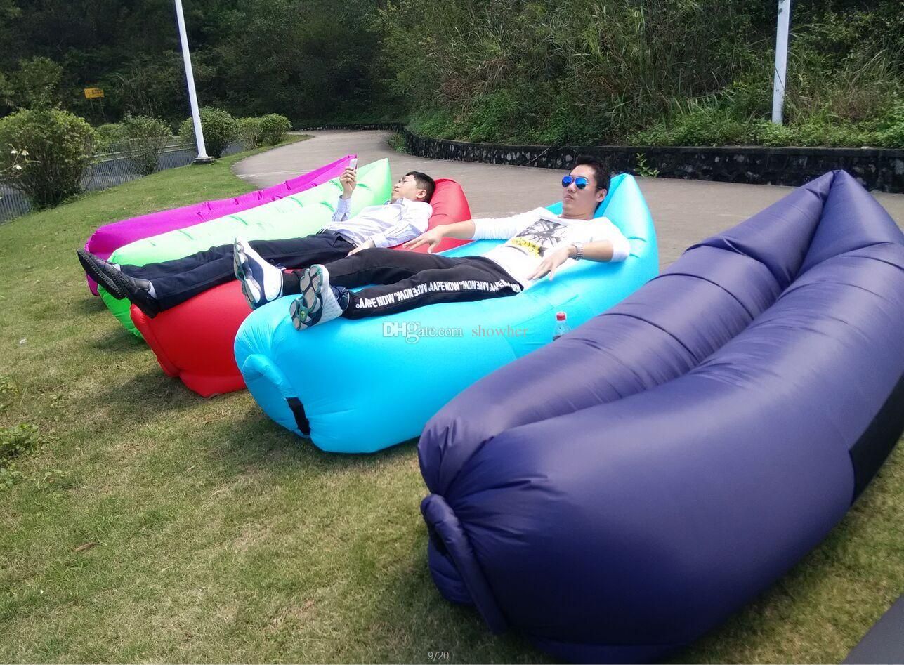 2016 Factory Wholesale Fast Inflatable Sleeping Bag,Camping Lamzac Hangout Sleeping Bag,Outdoor