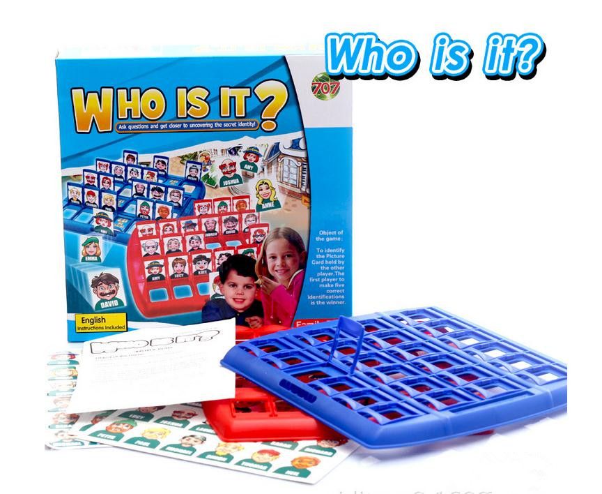 Who Is It Intellectual Development Game Toys New Board Game Educational
