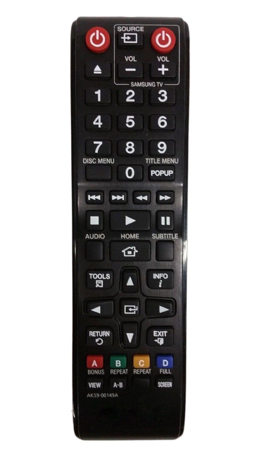 Generic Ak59 00149a Ak5900149a Remote Control For Samsung Bd Jm51 Bd