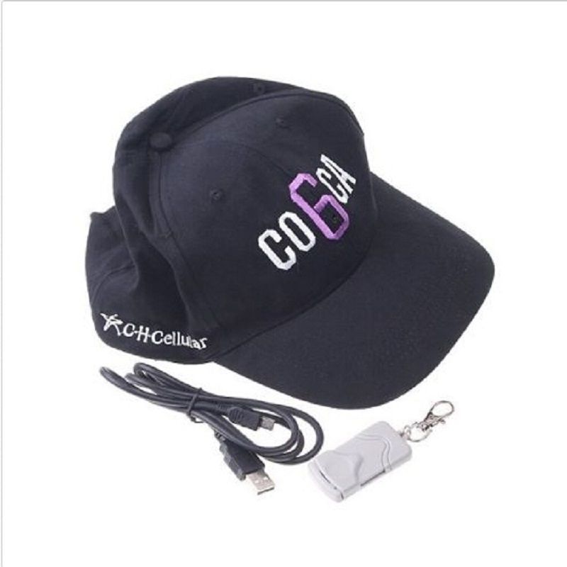 720*480 8gb Spy Cap Hat Remote Control Wireless Hidden Dvr Spy Camera Video Camcorder Built In