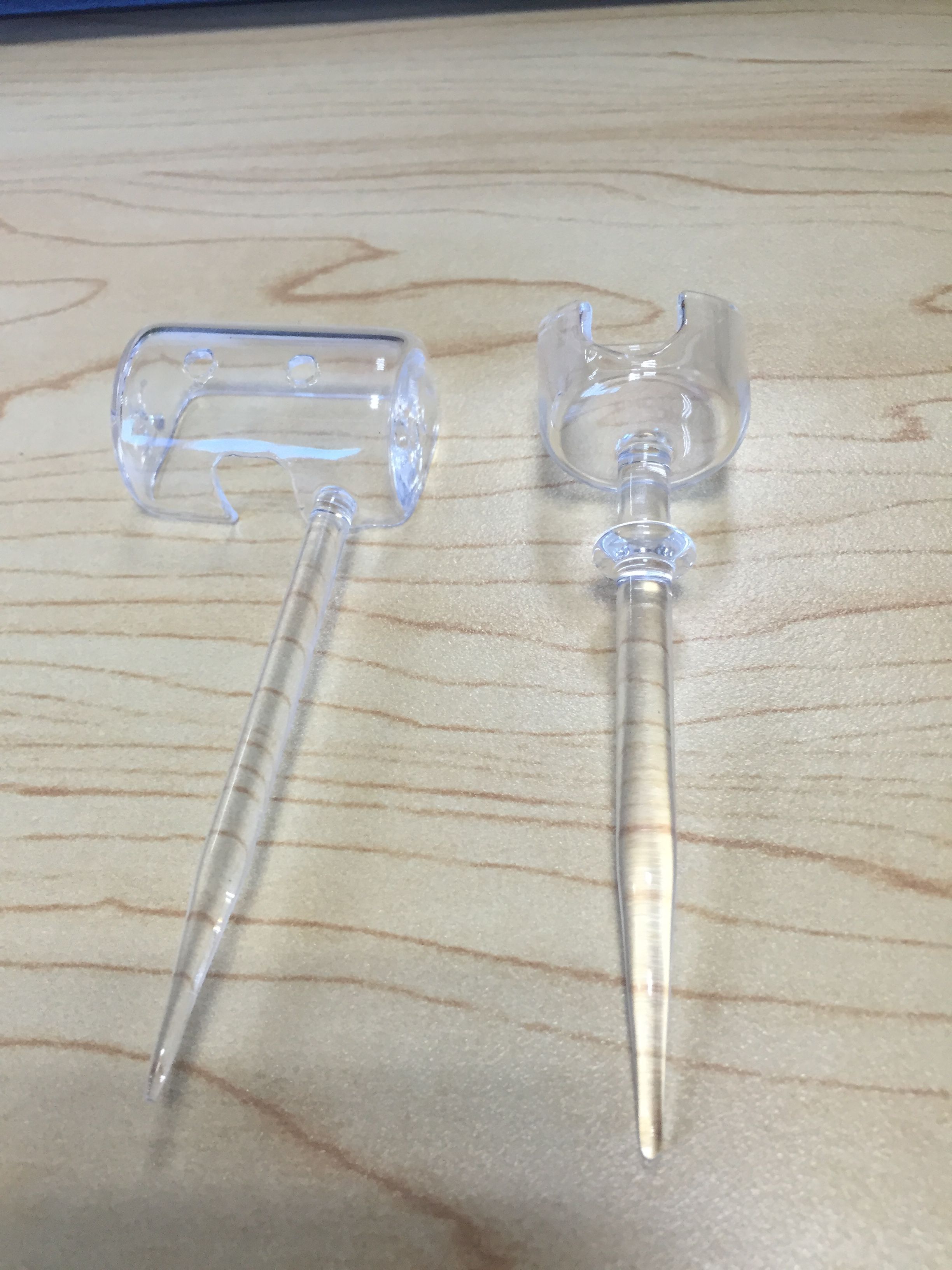 2017 Water Smoking Glass Bong Pipe Parts Quartz Carb Cap Thick Quartz