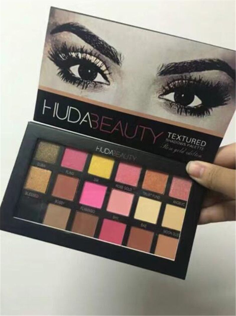 New Huda Beauty Matte Shimmer Eye Shadow Eyeshadow Palette Waterproof Long Lasting Huda Eye