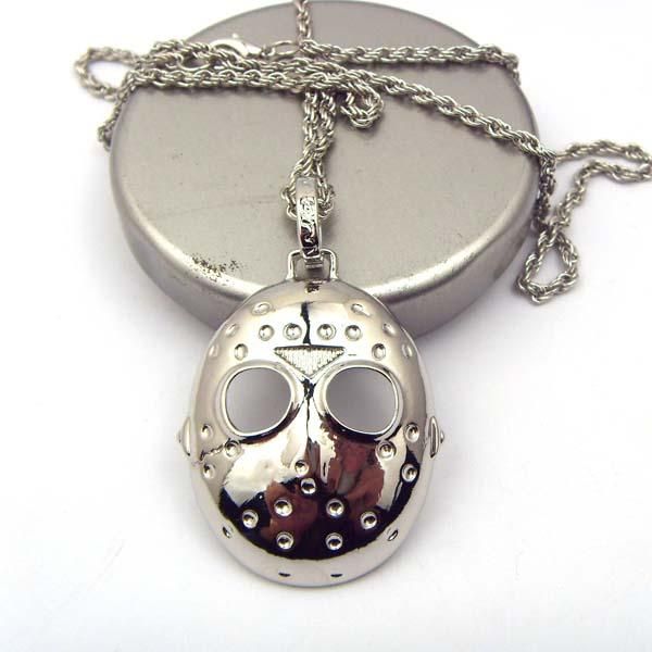 Movie Jewelry Statement Necklace Stainless Steel Black Friday Hockey