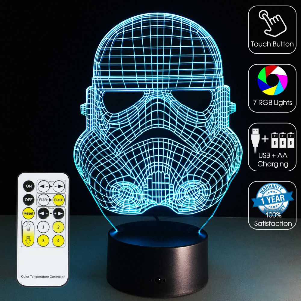 stormtrooper helmet lamp