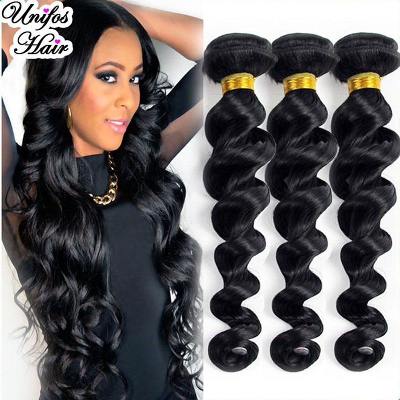 Brazilian Virgin Hair Loose Wave 3 Bundles Unprocessed Virgin Brazilian