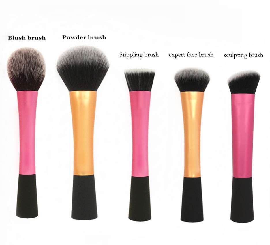 New Brand Makeup Brushes Rt Expert Face Powder Blush Sculping Stippling