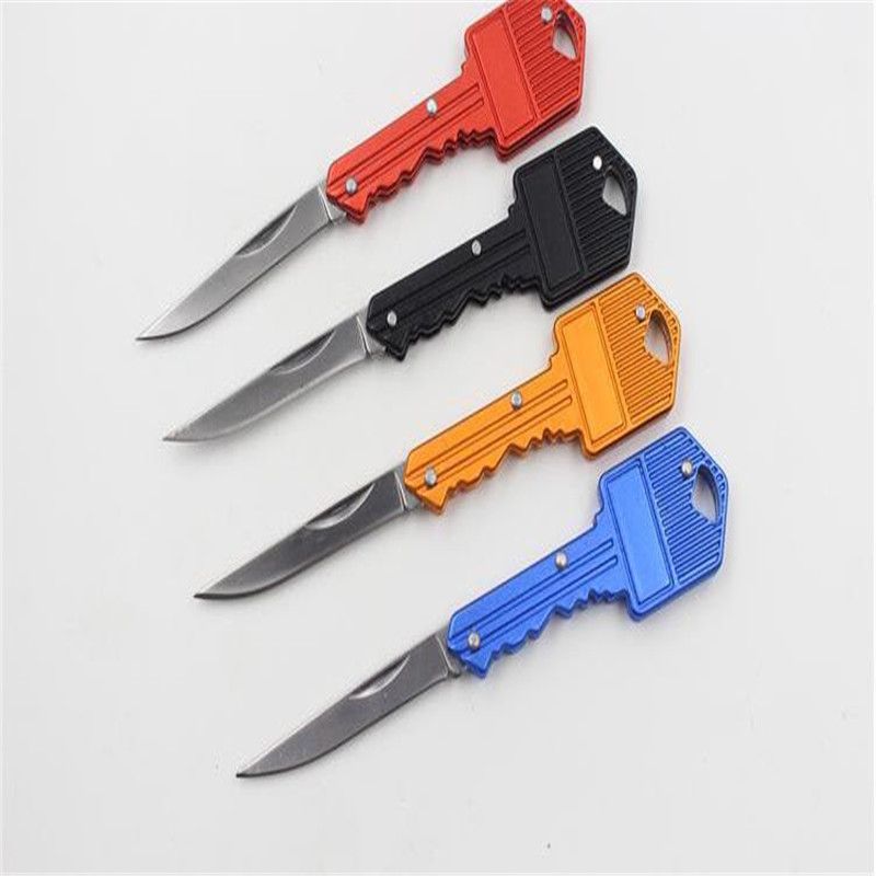 Fashion Mini Key Keychain Outdoor Tool Mini Pocket Knife Tools Home Camping Hidden Knife