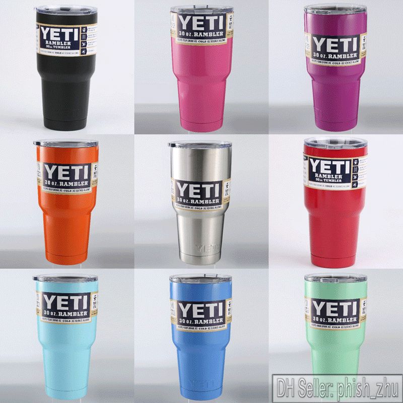 Best Selling Tumbler YETI Cups 30oz/20 Oz Stainless Steel Double Walled