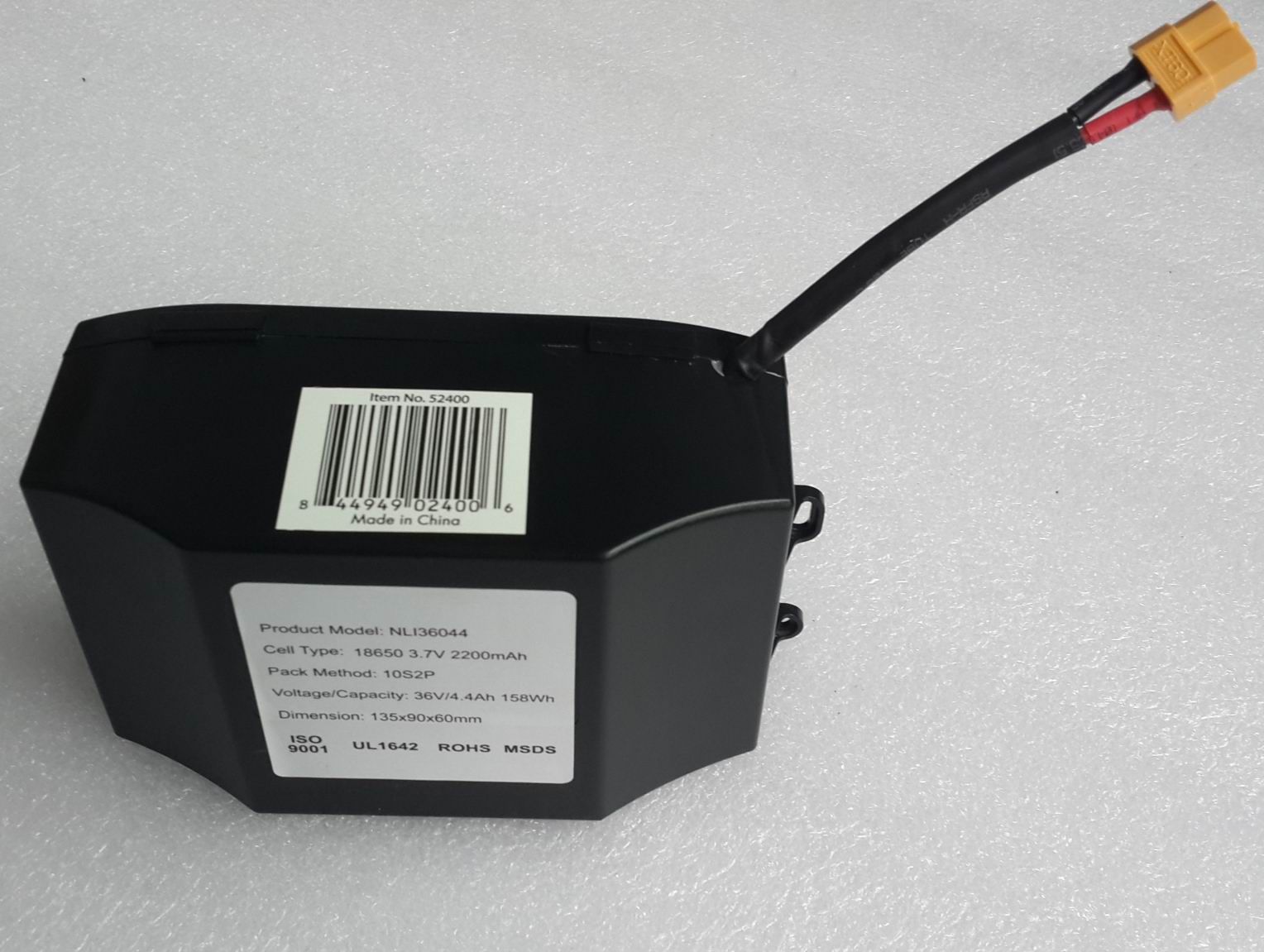 36v 4.4ah Li Ion Battery For Self Balancing Scooter,Hoverboard