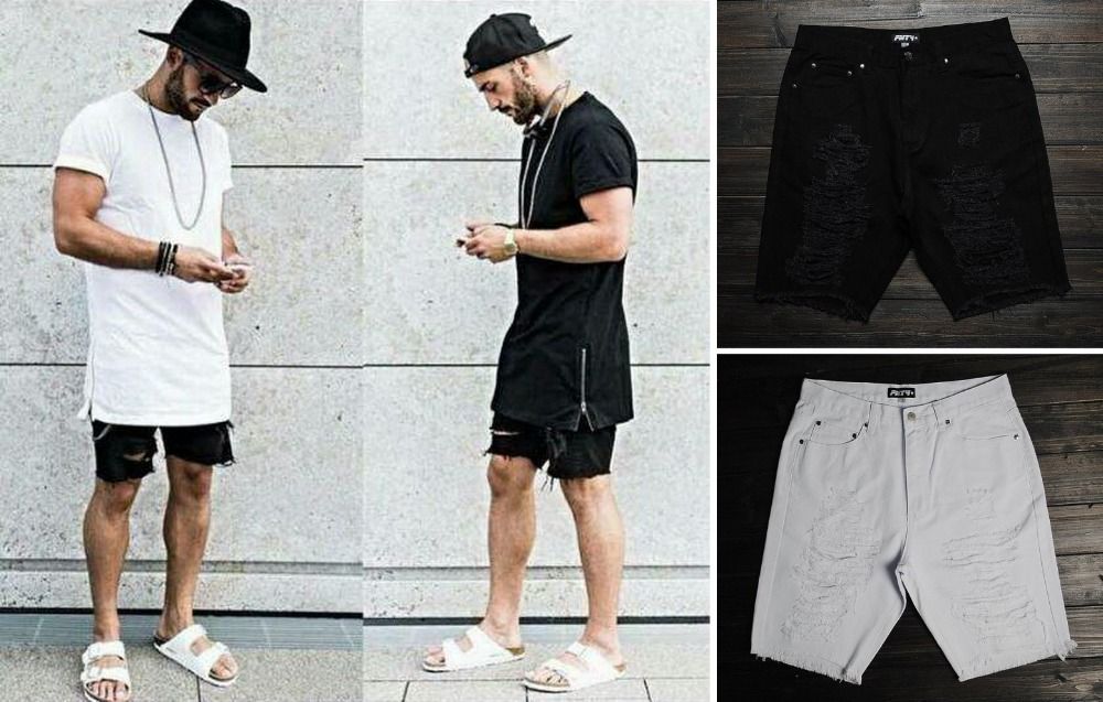 black and white jeans mens
