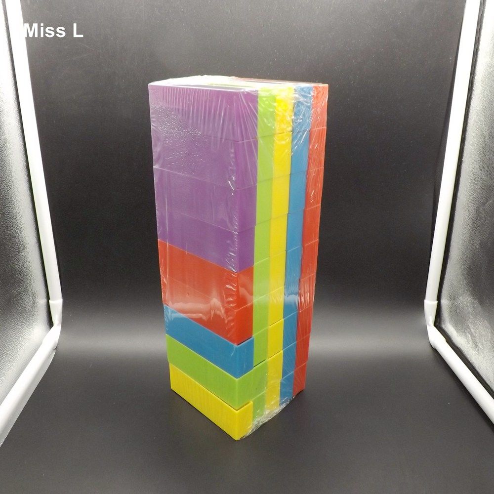 Best Colorful Jenga Block Stacking Plastic Tumble Tower Games