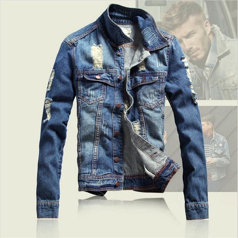jaket jeans ripped