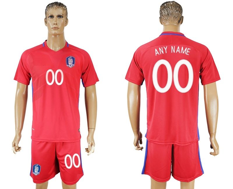2017 2016 New South Korea National Team 16 17 Soccer Jersey Football Uniform Home Away Men