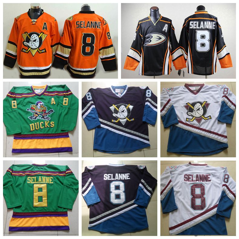 Teemu selanne anaheim mighty ducks jersey Outlet