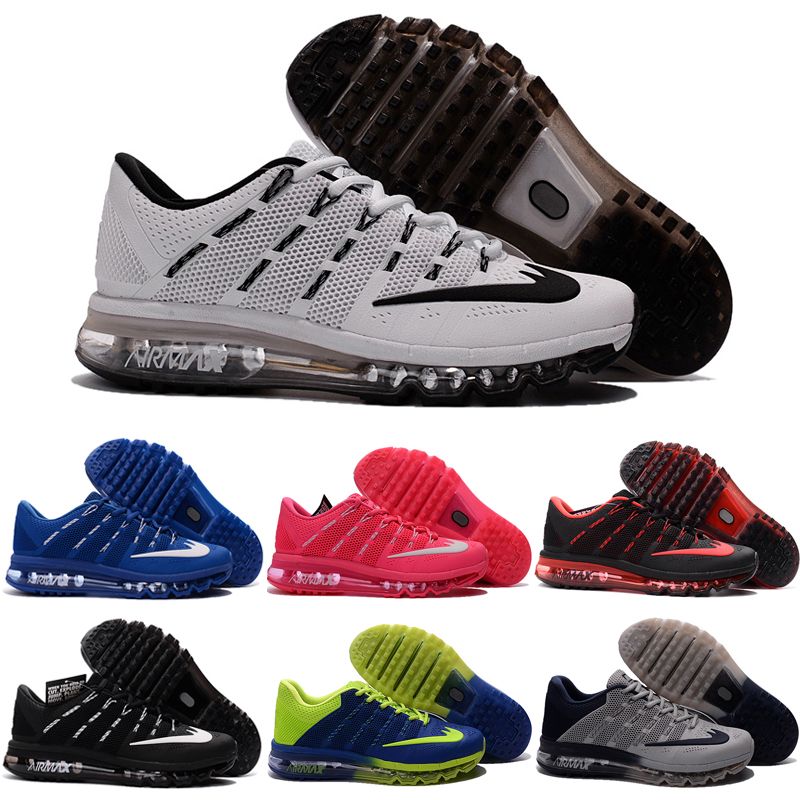 2017 2016 Cheap Running Shoes Air Cushion 2016 Men Women 100 Original