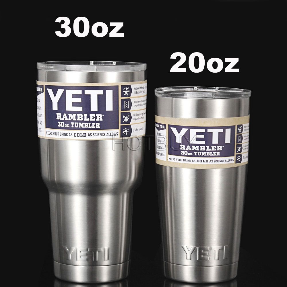 Yeti 20 Oz 12oz 10oz 30oz Yeti Cups Yeti Coolers YETI Rambler Tumbler