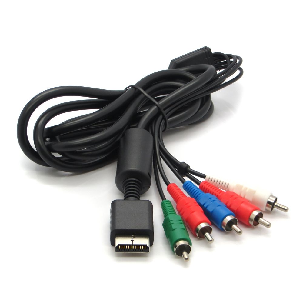 1.8M Video Color Component Cable Connection Cable Cord For Playstation