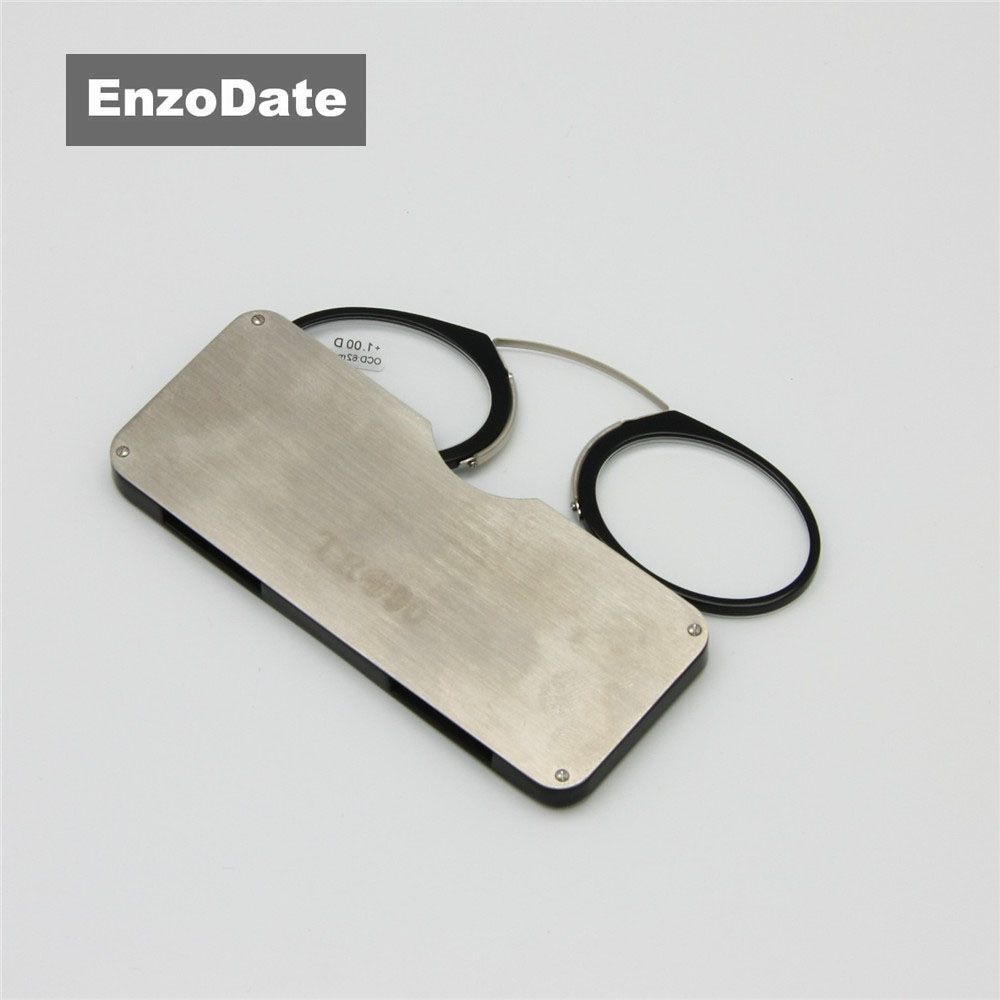 Wallet Reading Glasses with Case, Credit Card Size Emergency Reading