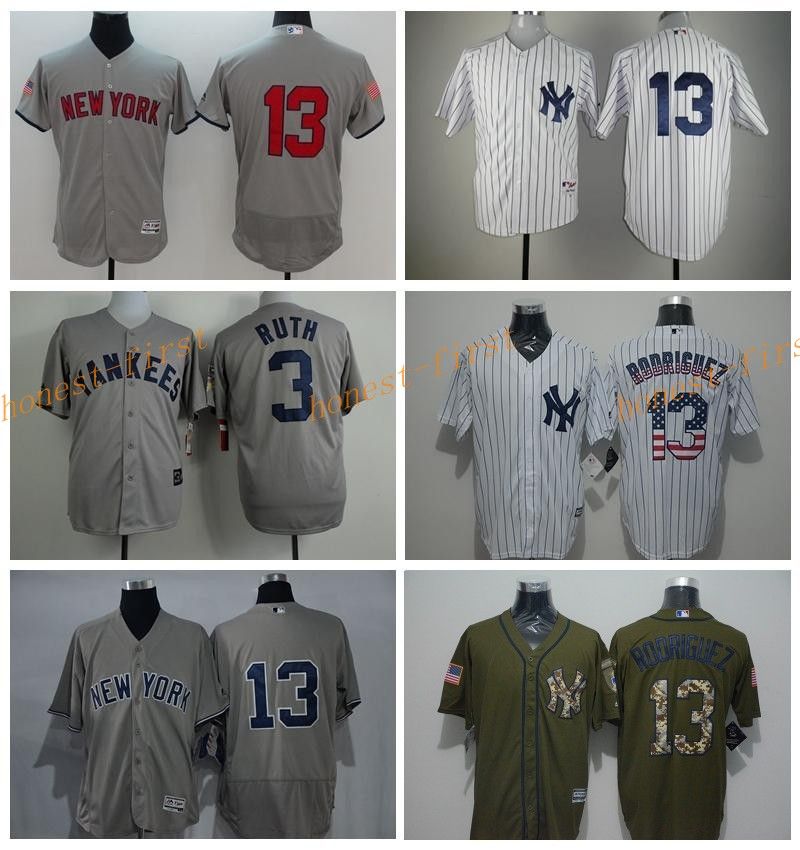 2017 Wholesale 13 Alex Rodriguez Jersey New York Yankees Alex Rodriguez