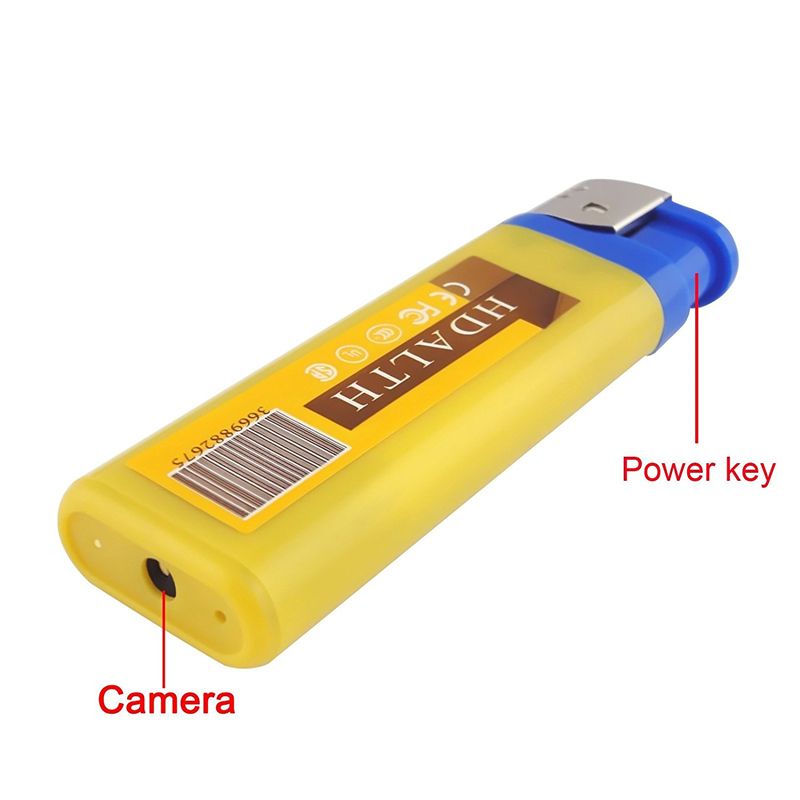 Lighter Hidden Spy Camera Spy Equipment Nanny Cams Secret Cameras Mini