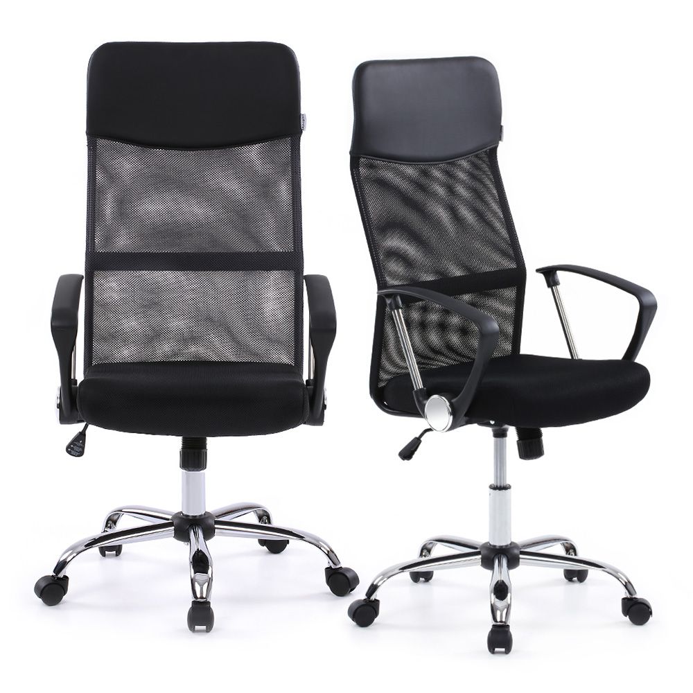 ikayaa ergonomic mesh adjustable office executive chair stool high ikayaa ergonomic mesh adjustable office executive chair stool high