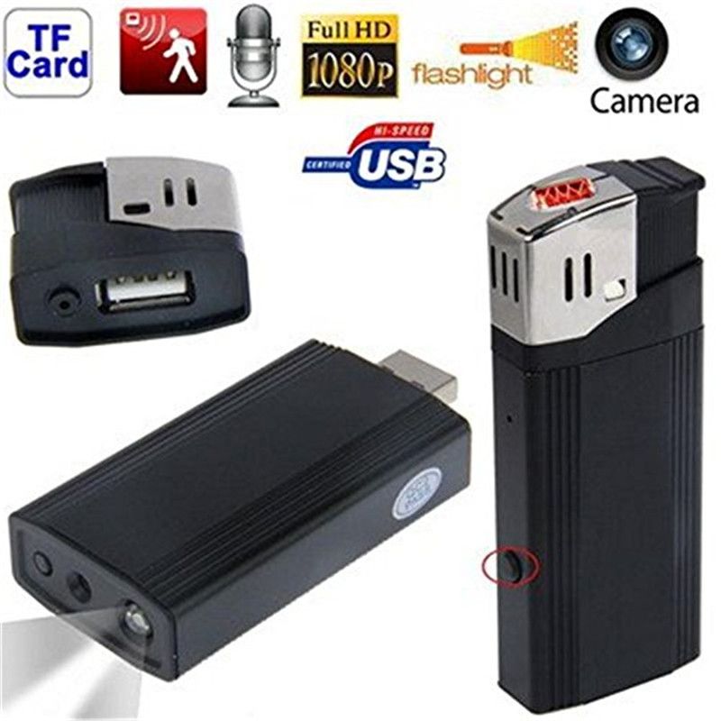 Hd 1080p Dv Hidden Spy Lighter Camera Real Windproof Lighter Vdieo