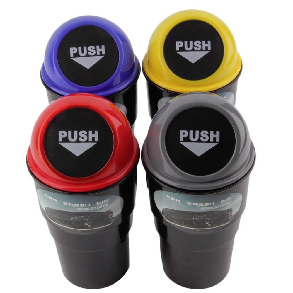 2016 Fashion Car Dustbin Convenient Mini Auto Car Home Trash Rubbish