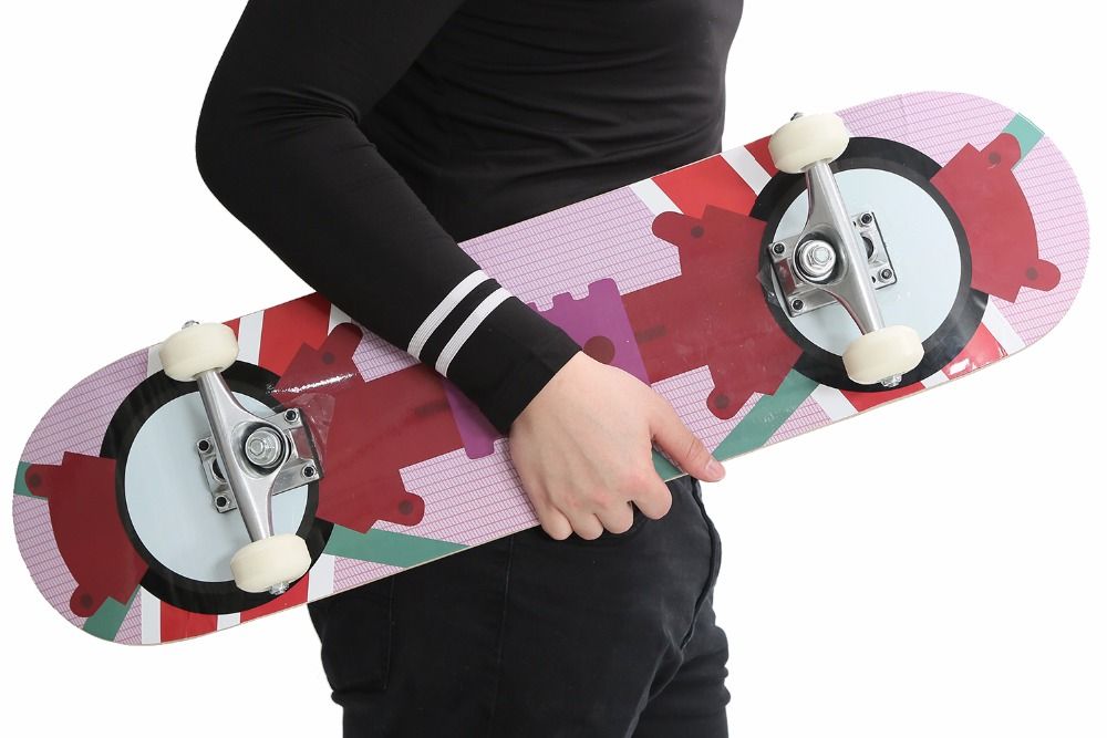 2017 Wholesale Back To The Future Skateboard Retro Longboard Hip Hop