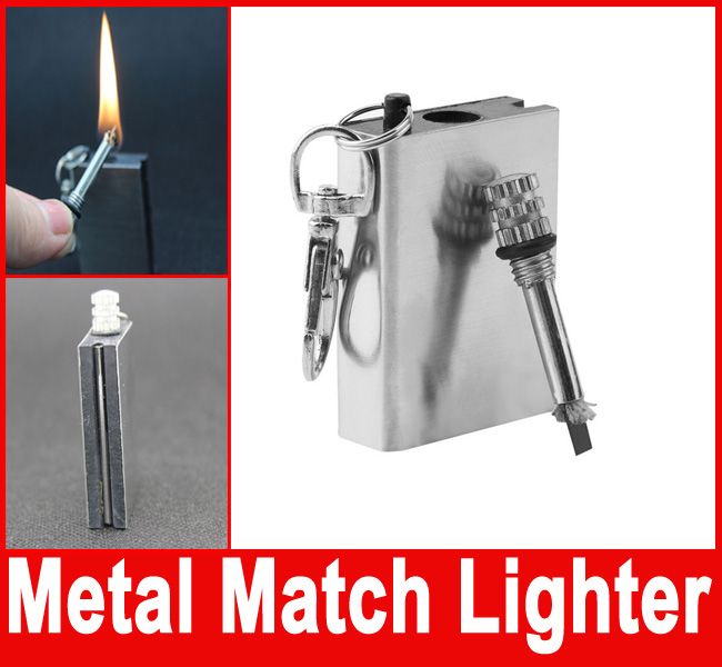 Flints Metal Match Fire Starter Flint Gas Oil Permanent Outdoor Camping