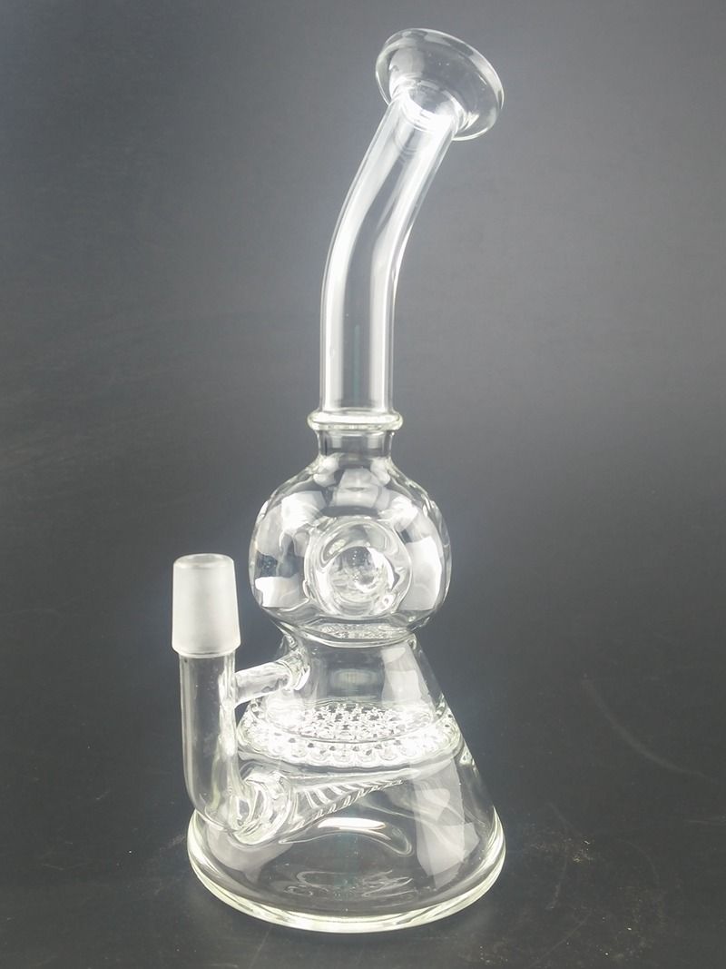 Discount Mini Beaker Base Glass Water Bong With Inline Perc &