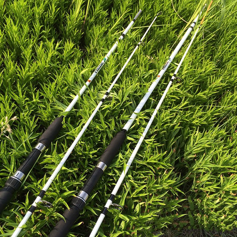 Solid Glass Rod Superhard Thrown Pole Fishing Rods Telescopic Sea