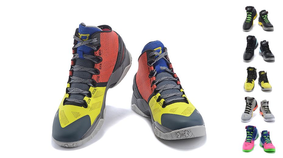 stephen year curry new chinese shoes Shoes Colors Stephen Basketball New!!!Men's 2 Curry 2016 Cut/Eight Mid