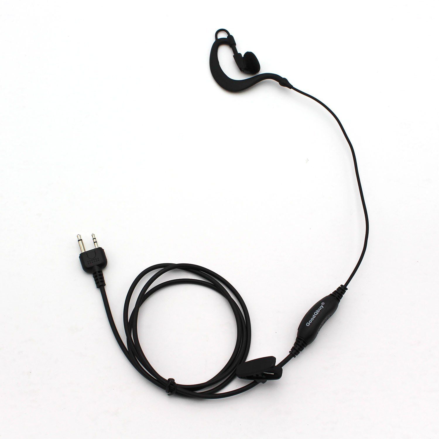 Clip Ear Ear Hook Headset/Earpiece With PTT For Midland/Alan Radio