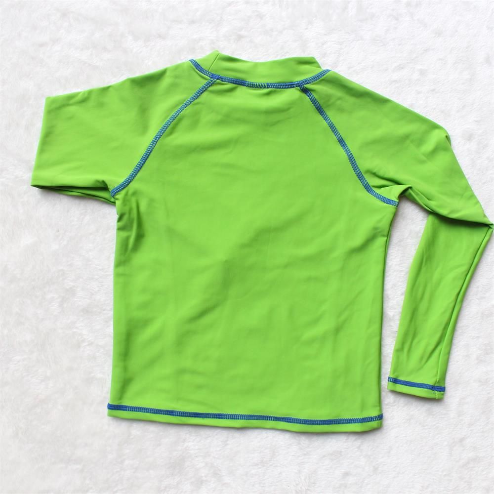2017 Wholesale Baby Boys Rash Guard Shirts Boys Tops Sunface