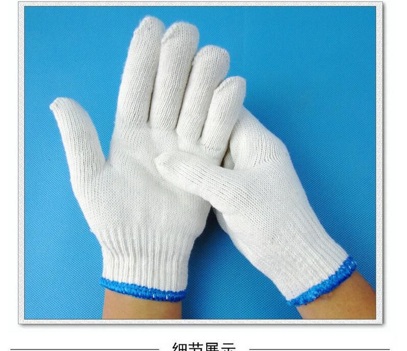 2017 100 Cotton Yarn Working Glove Yarn Cotton Hand Protective Work
