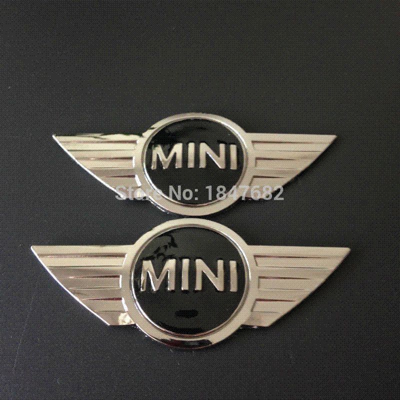 Best High Quality 3d Metal Mini Cooper Sticker For Mini Car Front Badge