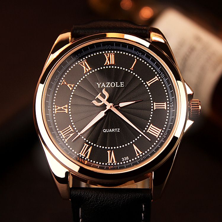 Luxury Watch For Mens Fashion Luminous Hands Waterproof Business Casual