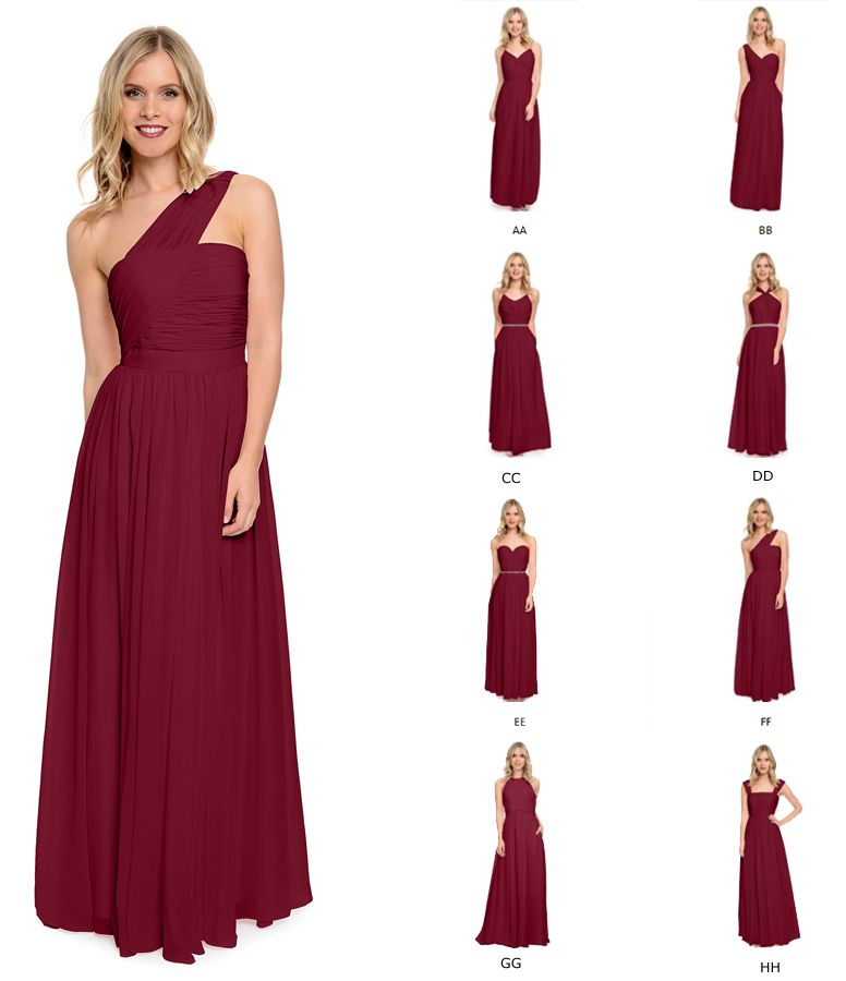 2016 Wine/Blue/Burgundy Bridesmaid Dresses Long Pleated ... 2016 Wine/Blue/Burgundy Bridesmaid Dresses Long Pleated ...