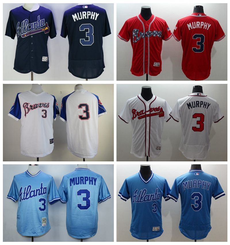 2017 Atlanta Braves 3 Dale Murphy Jersey Cooperstown Cream Dale Murphy