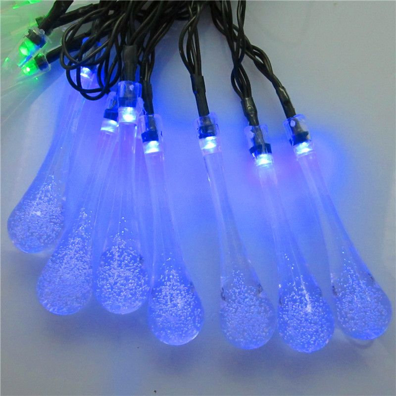Xmas Hot Party Decor Teardrop Led Lights Water Drop Lights for Outdoor