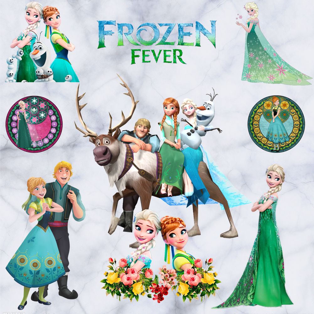 Diy Generic Frozen Elsa Princess Cartoon Luggage Decal Wall Sticker