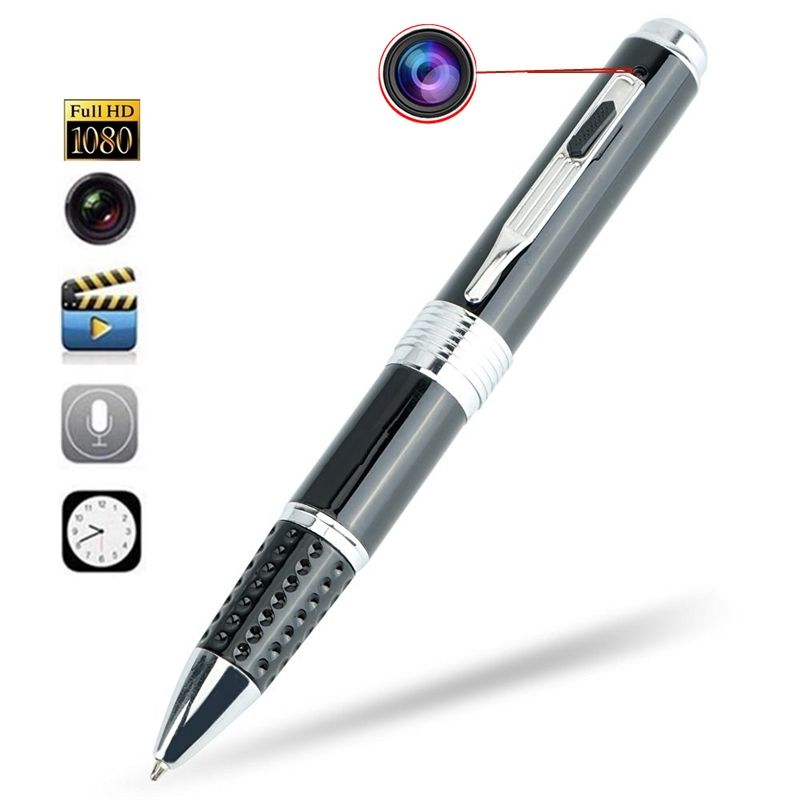 Hd 1080p Spy Cameras Pen Camera High Quality Steel Pen Mini Dv Pen Hd