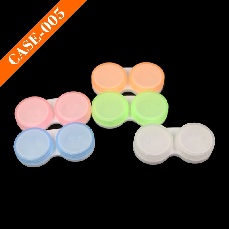 Cheap Contact Lenses Case Double Case Contact Lenses Accessories Lens