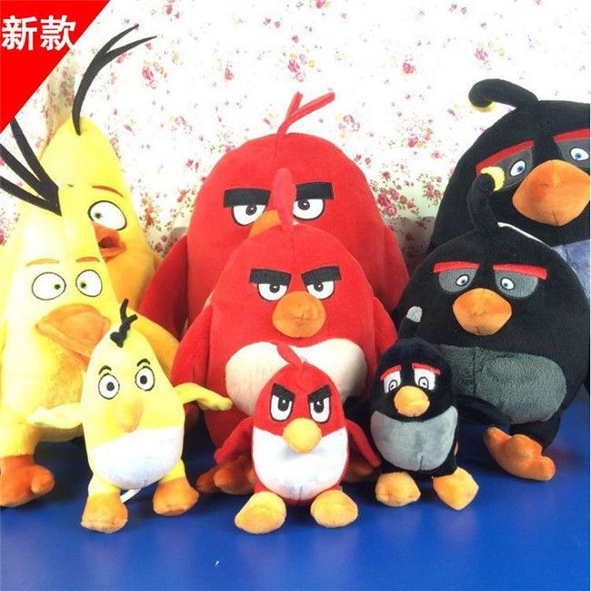 angry birds movie stuffed animals
